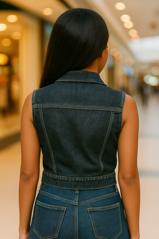 Classic Denim Vest