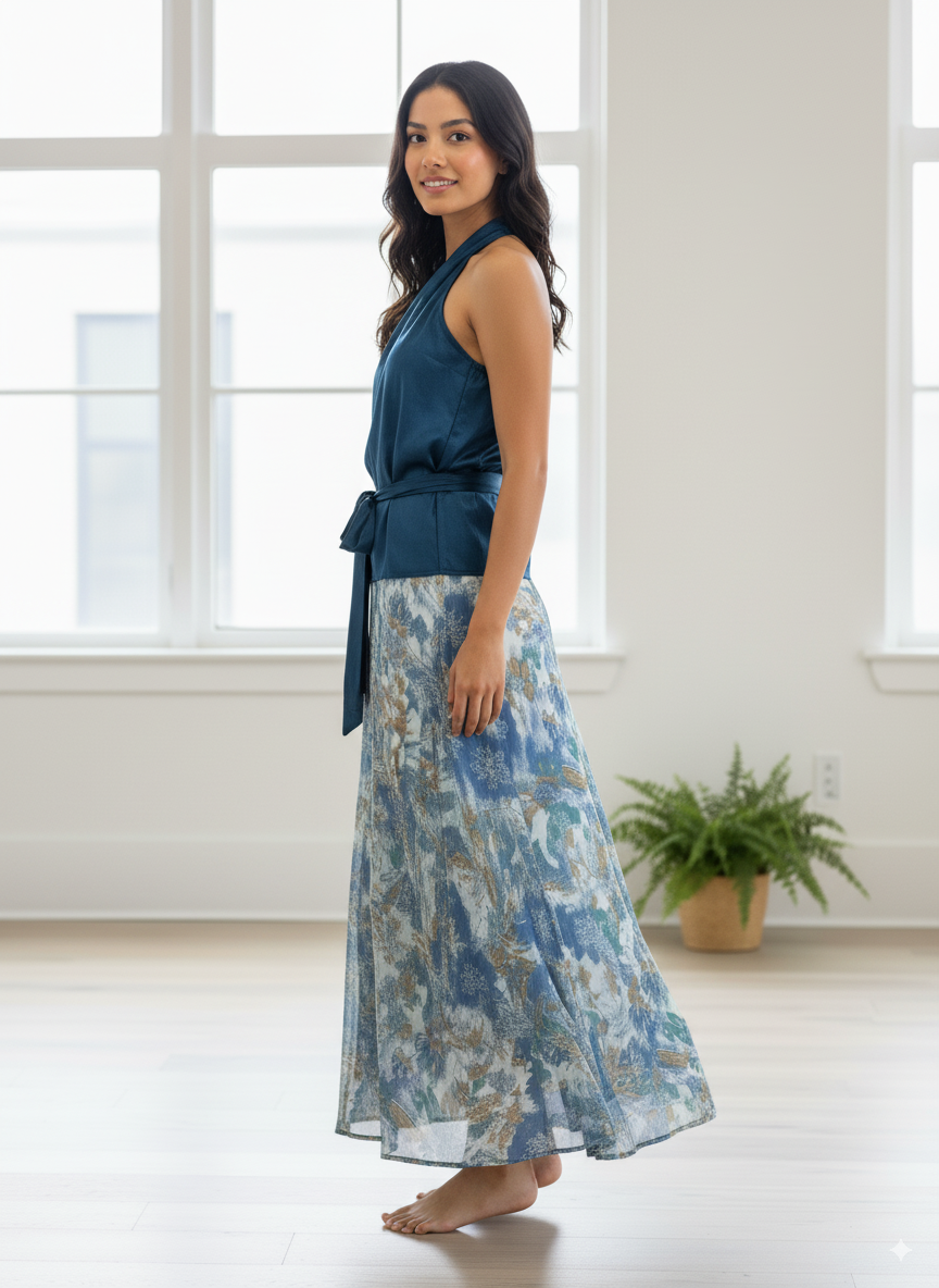 Floral Elegance Halter