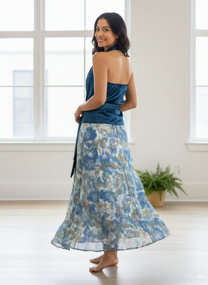 Floral Elegance Halter