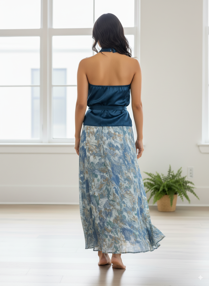 Floral Elegance Halter