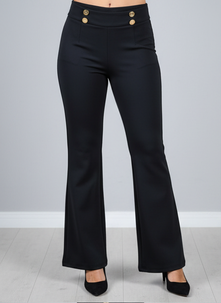 High-Waist Flare Pants