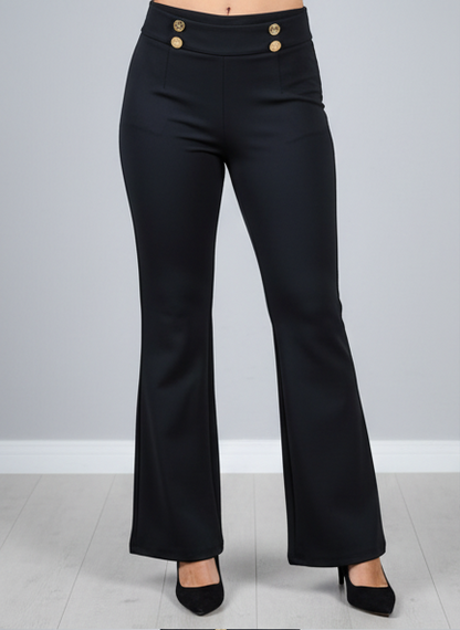 High-Waist Flare Pants
